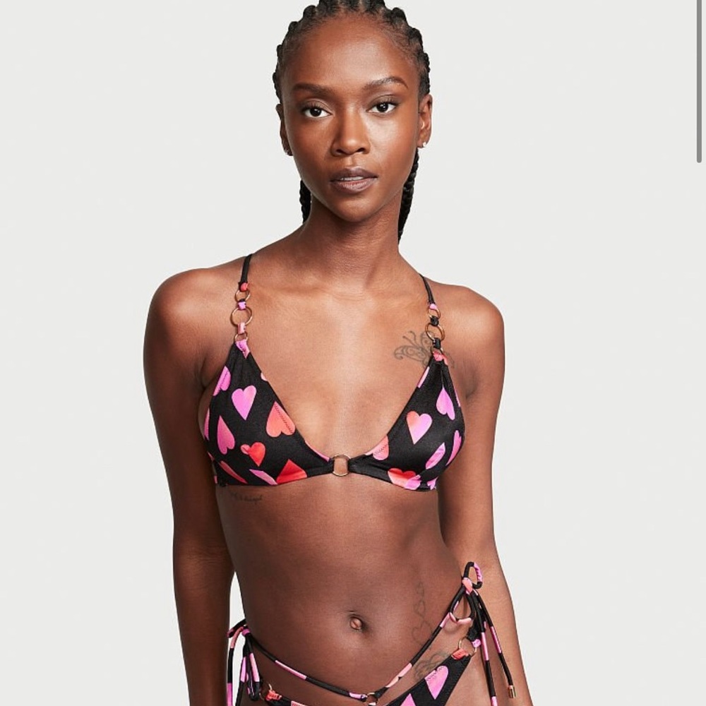 Victoria’s Secret ombré heart bikini top